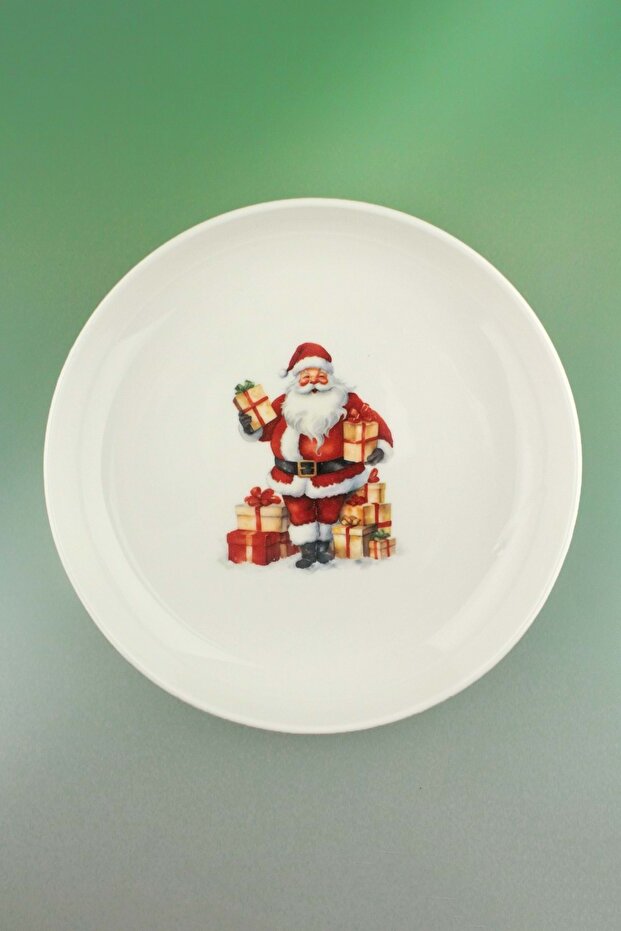 Santa Large Size Porcelain Salad Bowl