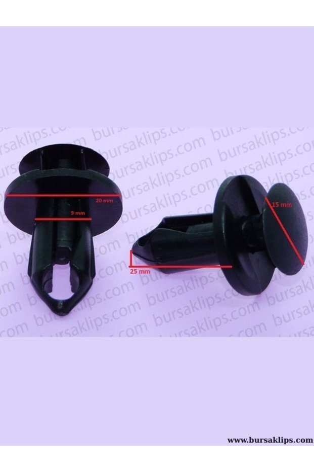 3000- Renault,Ford,Volkswagen,Audi Hood, Crankcase Cover Clip 7701049271 (10 Pieces)