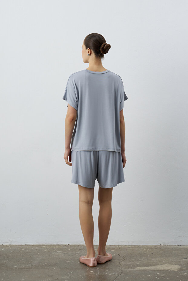 Kate Kısa Kollu Basic Tshirt - 4