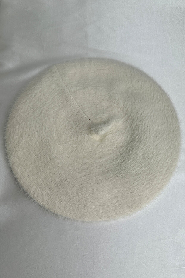 Yumuşak Doku Düz Desen Ressam Beresi - 2