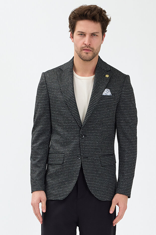 Men's Modern Fit Everyday Printed Jacket # C2099