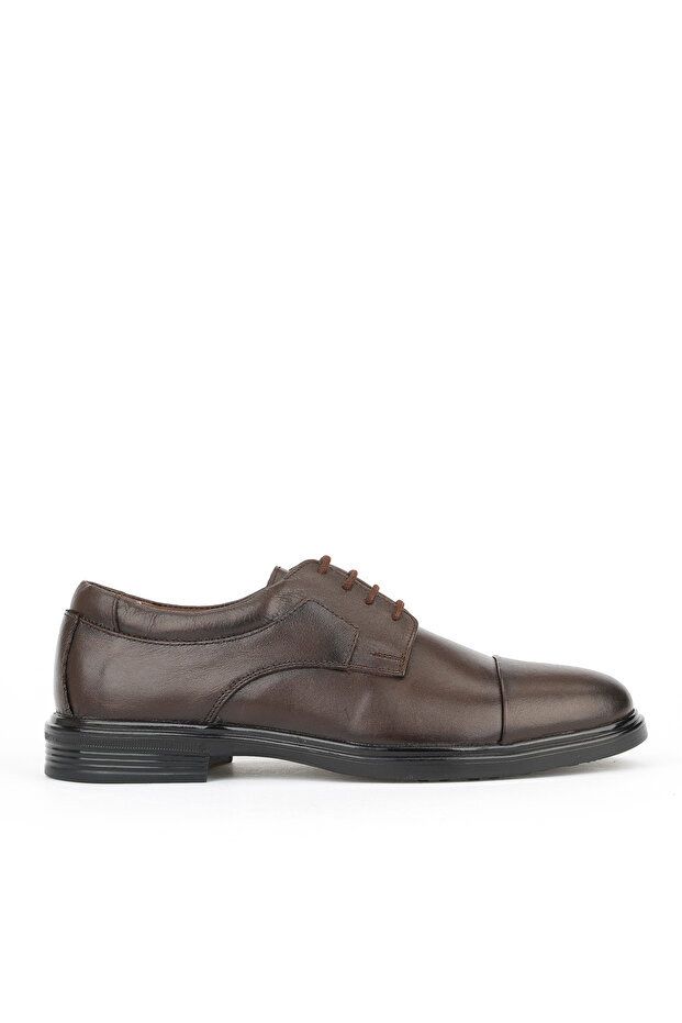 , Men's Genuine Leather Shoes 1531007Z9256 Brown