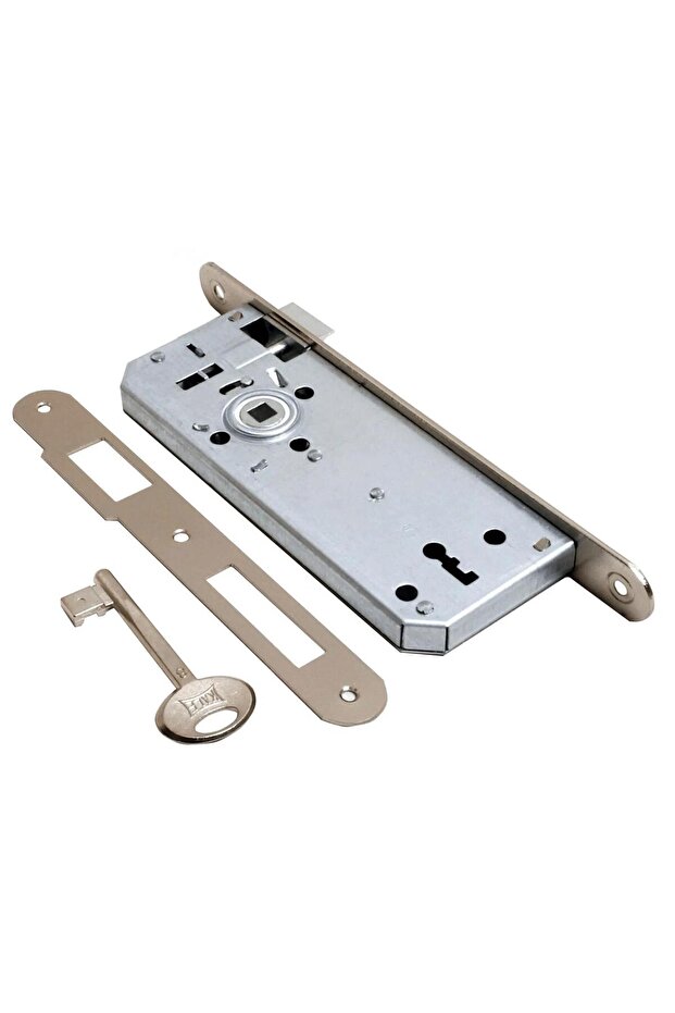 Kale Lock 151R 35mm Interior Door Mortise Lock Oval Edge