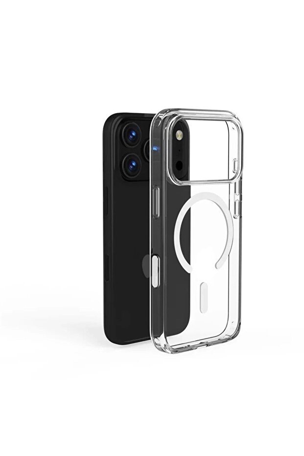iPhone 17 Pro Max Hard Slim MagSafe Case – Clear