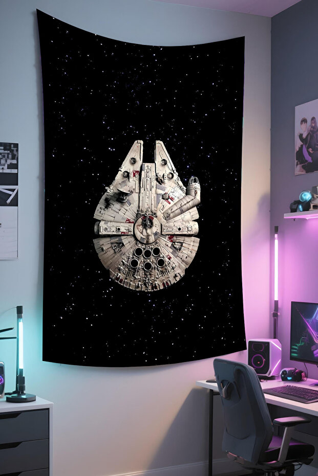 Star Wars Wall Cloth – Movie Themed, High-Quality Fabric, Tapestry Wall Hanging