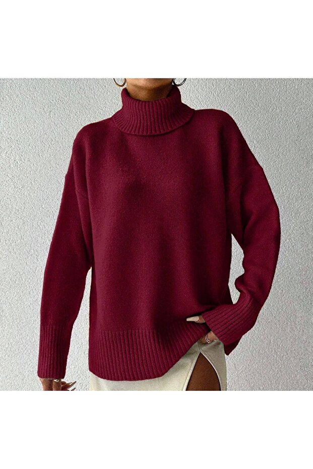 سترة الياقة المدورة - 4