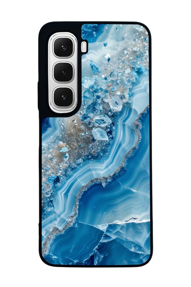 Infinix Hot 60 İ Matte Compatible Black Case – Soft Silicone, Protective, Shock-Absorbing Cover