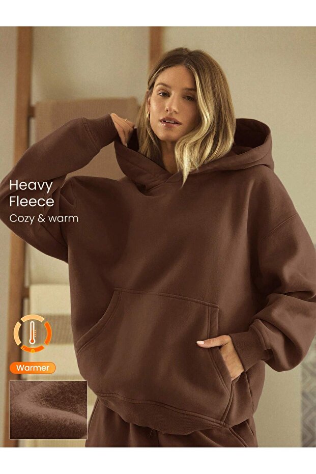 Women's Plus Size Hooded Sweatshirt