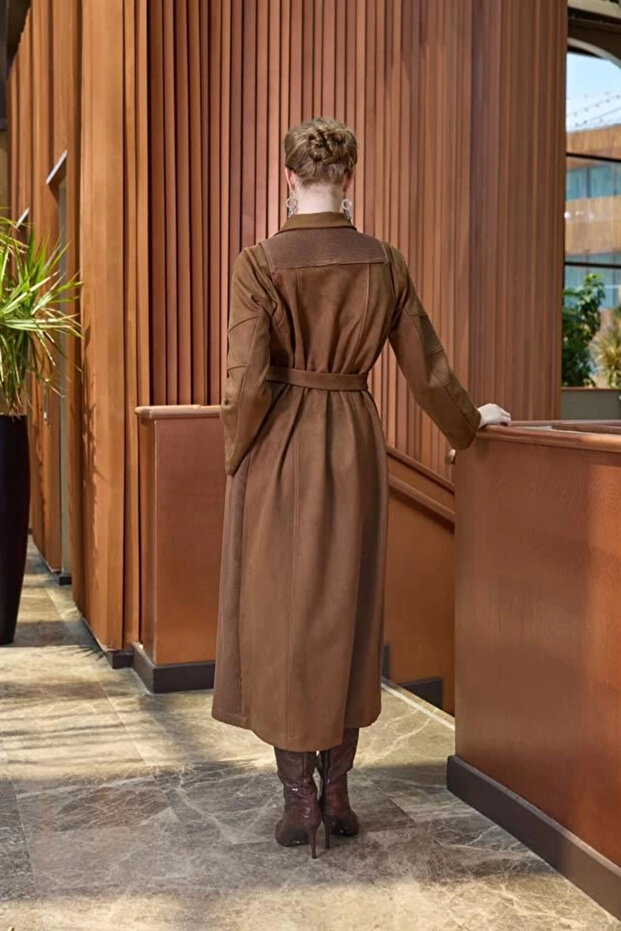 38502 Süet Pardesü - 4