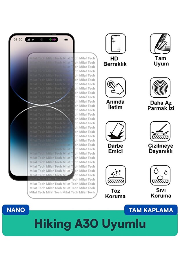 طبقة حماية للشاشة من نوع Hiking A30 Nano مقاومة للخدوش والصدمات