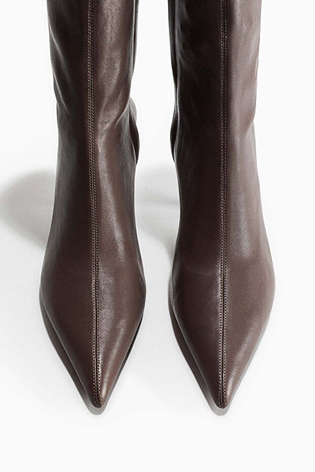 Leather sock boots - 2