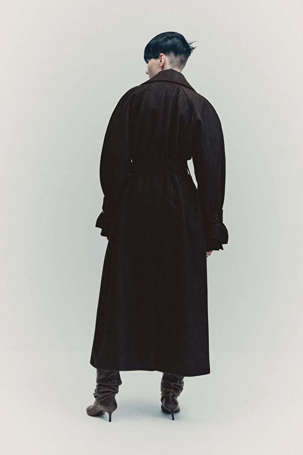 Wool-blend coat - 4