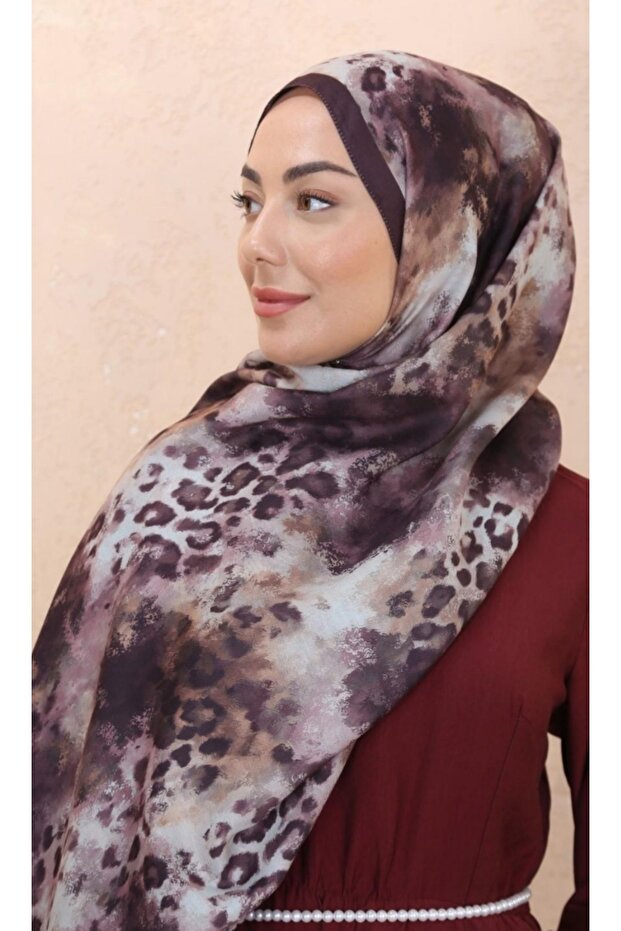 Pamuklu desenli şal - 3