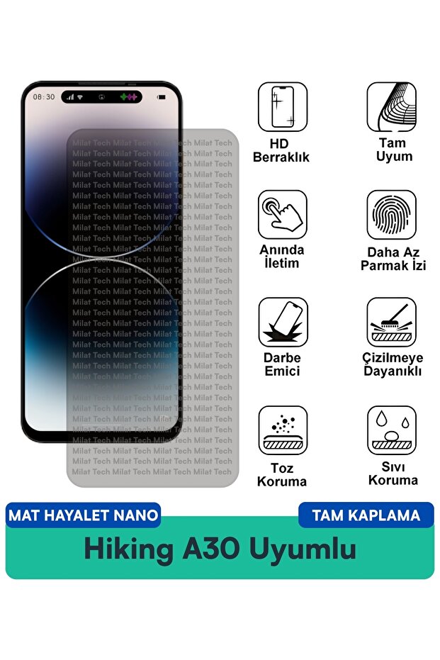 Hiking A30 Matte Ghost Nano Screen Protector Film Reduce Reflection Provide Privacy