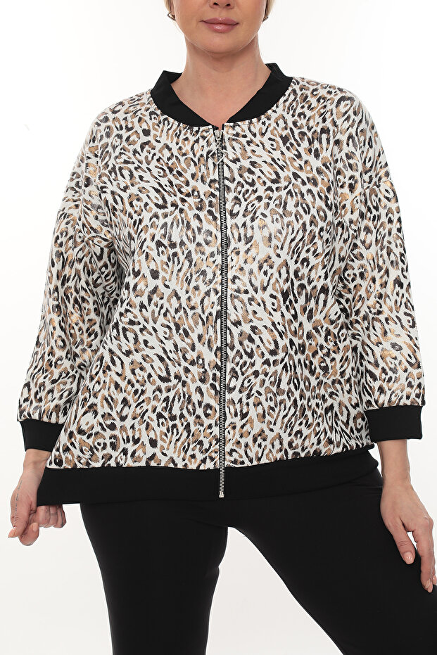 Plus Size Bomber - 3
