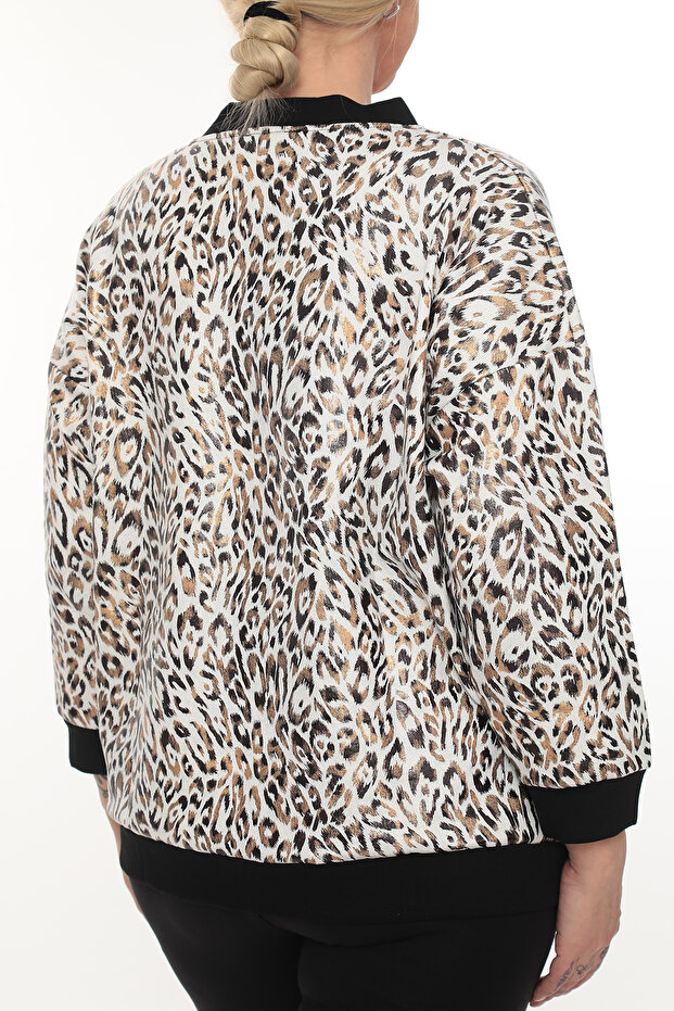 Plus Size Bomber - 4