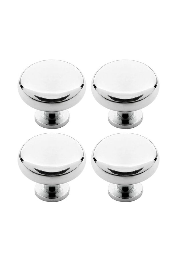 مقابض خزانة المطبخ - عبوة من 4 قطع - لون أسود غير لامع - 8