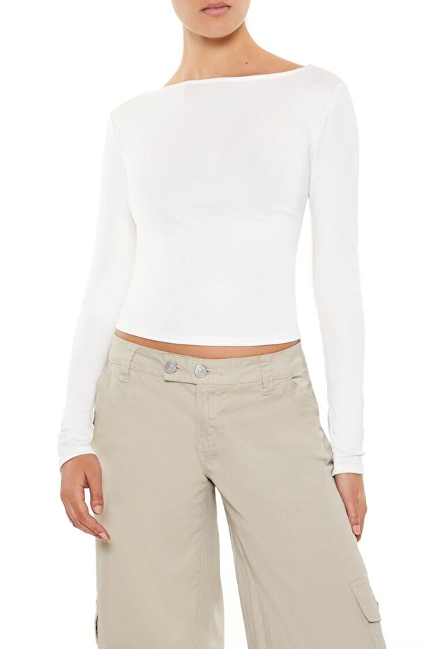 Sırt Detaylı Bluz - 4