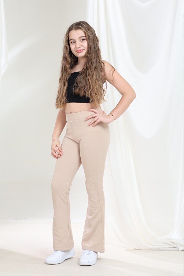 İspanyol taşlı tayt - 3