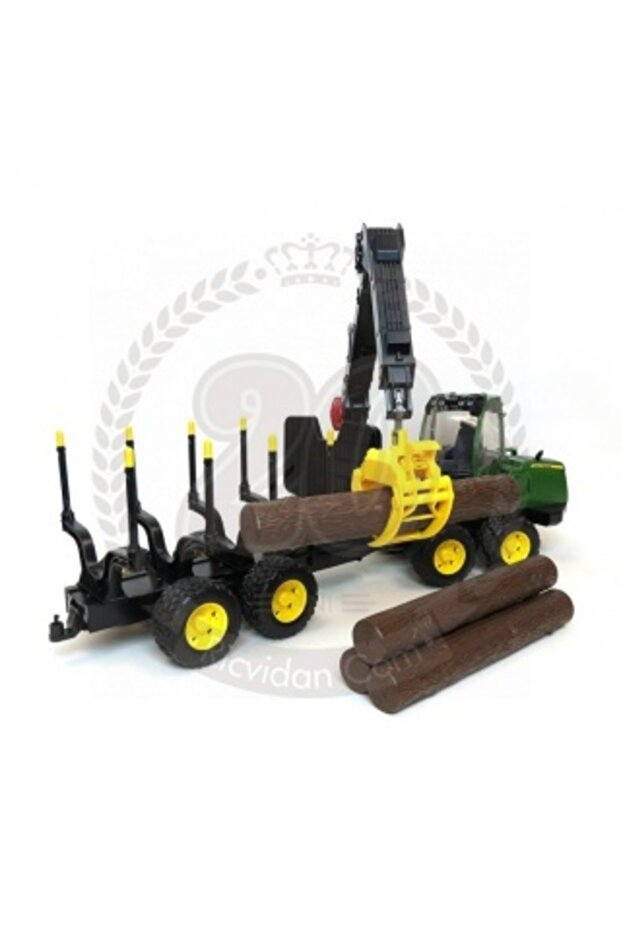 John Deere 1210E Forestry Tractor with Grapple, 02133 - 6