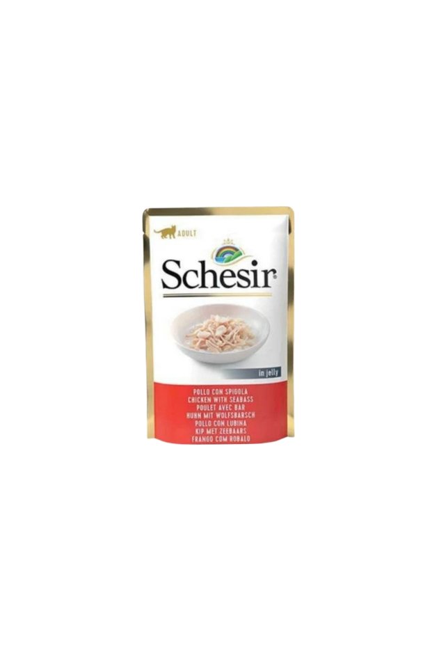 Shear Wet Cat Food with Chicken and Sea Bass 85g