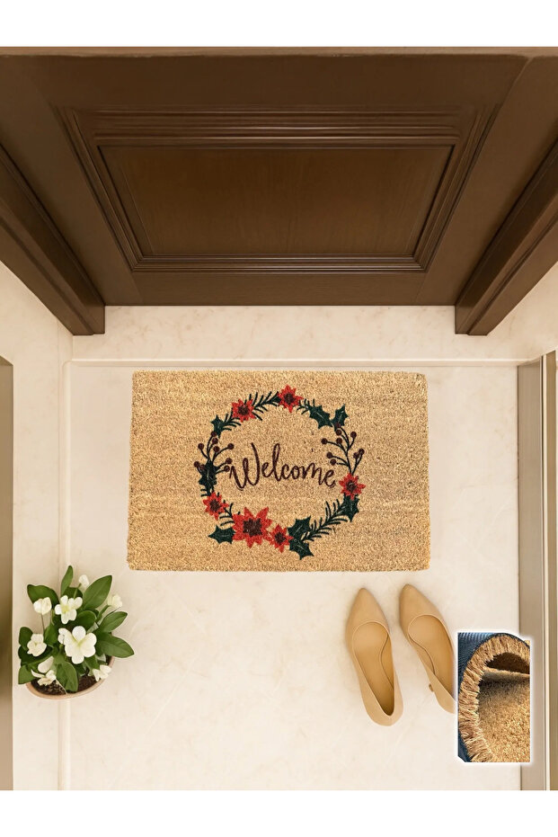 Krans 40X60 cm Coco Doormat Wreath