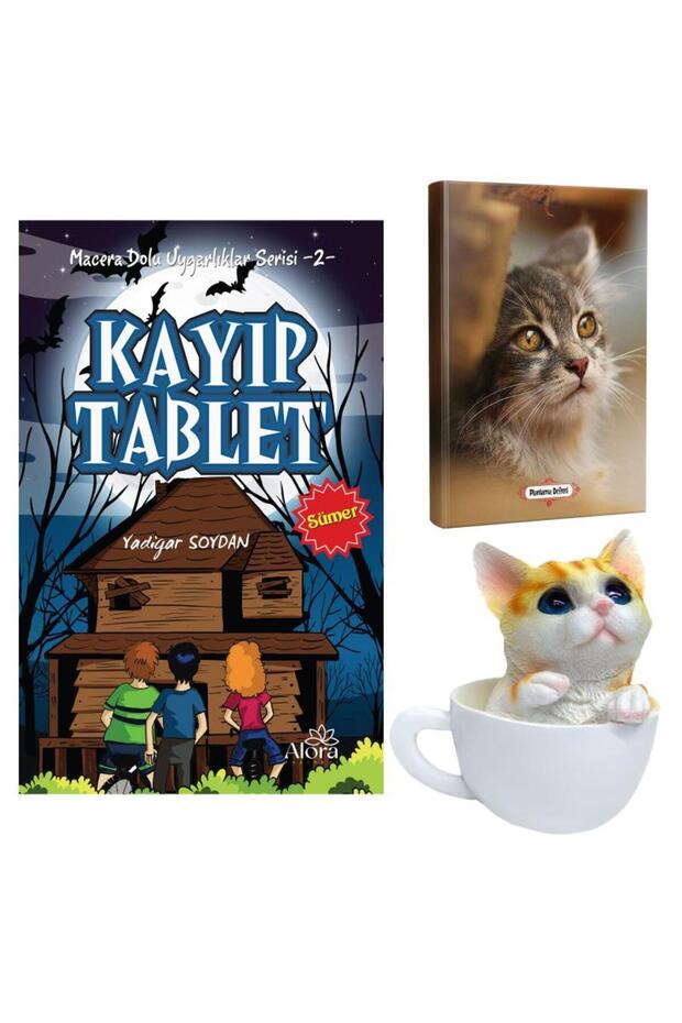 Kayıp Tablet - Mini Kedi Planlama Defteri ve Fincanda Kedi Kumbara