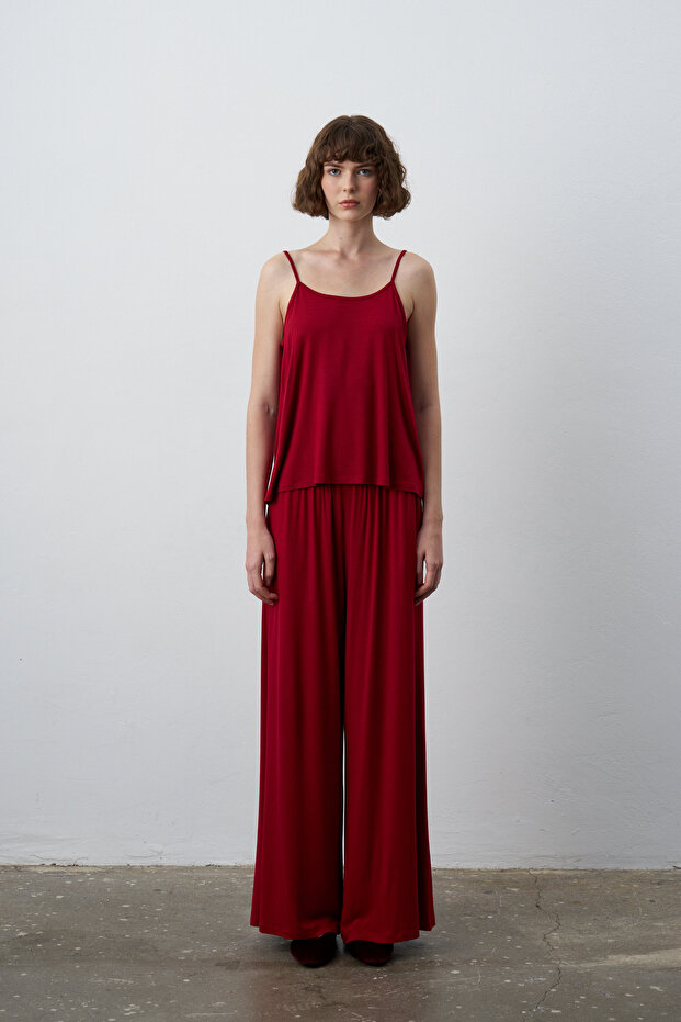 Mono Basic Dökümlü Pantolon - 1