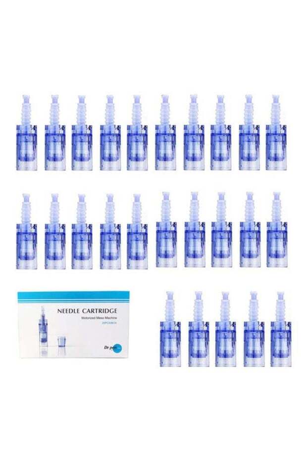 Derma Ultima A6 Replaceable Cartridges 36Pins 25 Pcs Blue 8cm