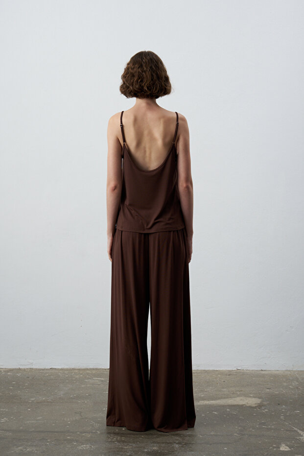 Mono Basic Dökümlü Pantolon - 7