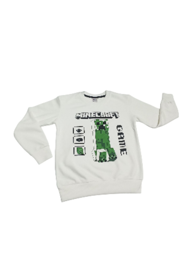 Children's Sweatshirt with Character Pattern (4-12) Age Group