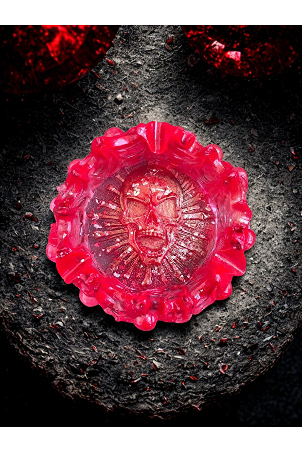 منفضة سجائر على شكل جمجمة - 4