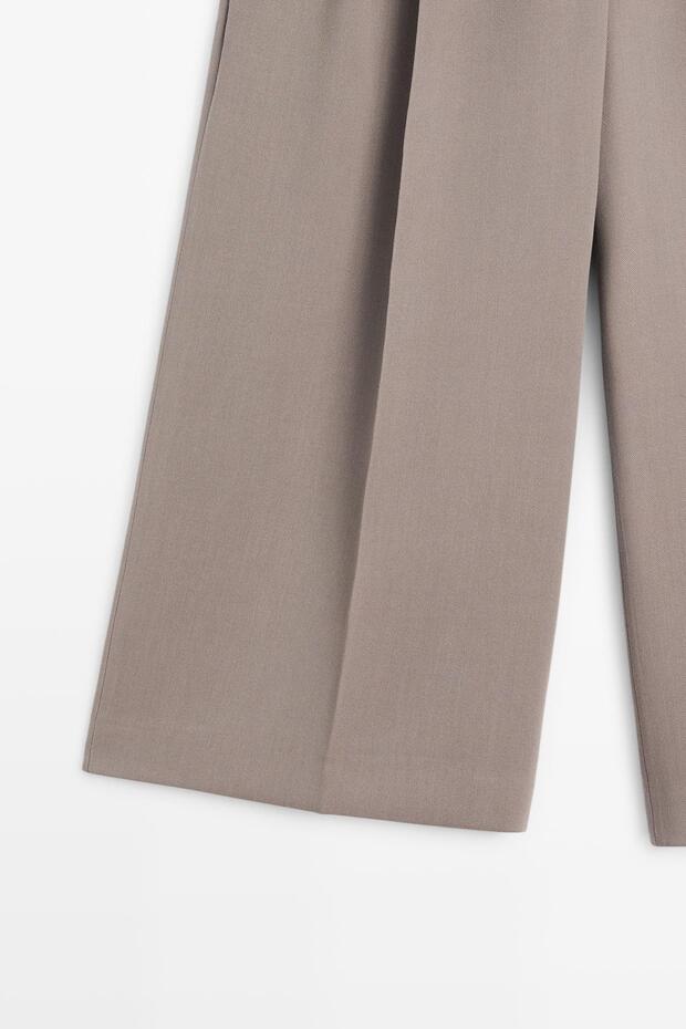 Bol kesim uzun bermuda şort - 5