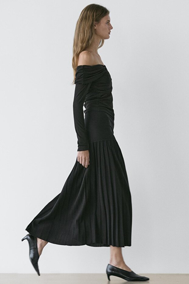 Pilili midi etek - 4