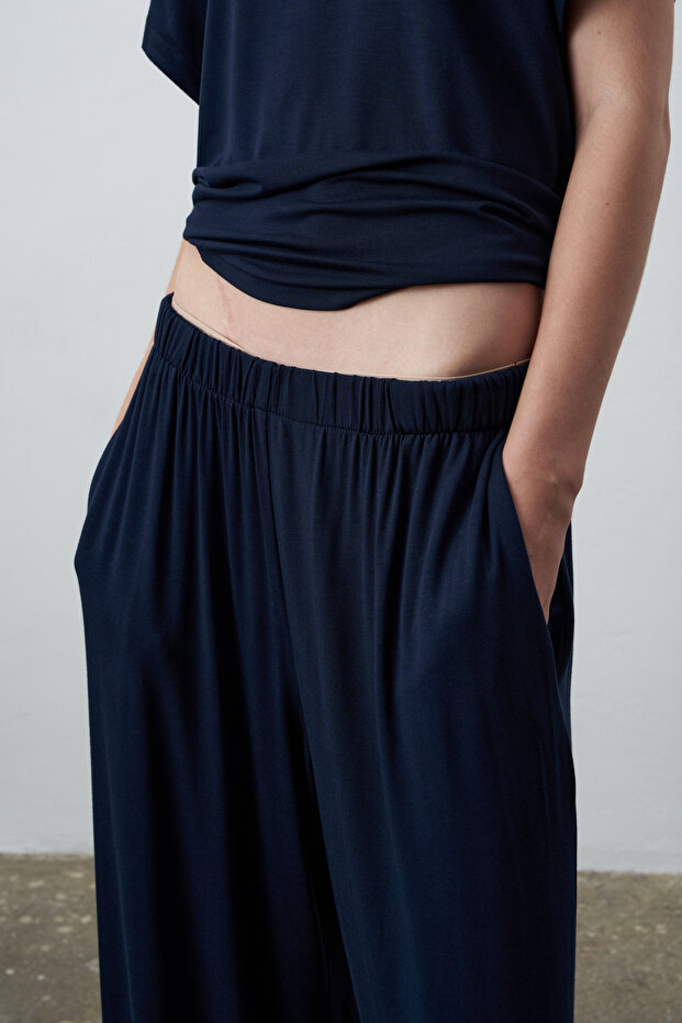 Mono Basic Dökümlü Pantolon - 6