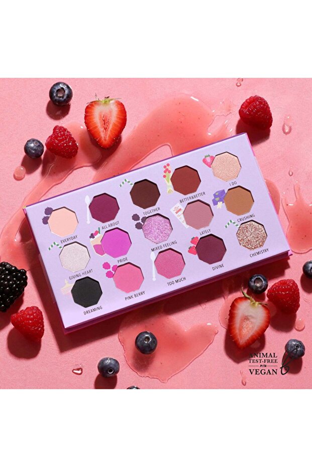 Berry Blast Pressed Pigment Palette