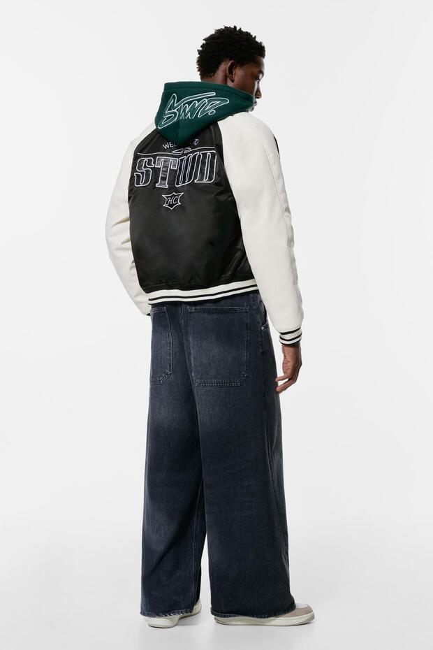 سترة قاذفة مطرزة للجامعات - 5