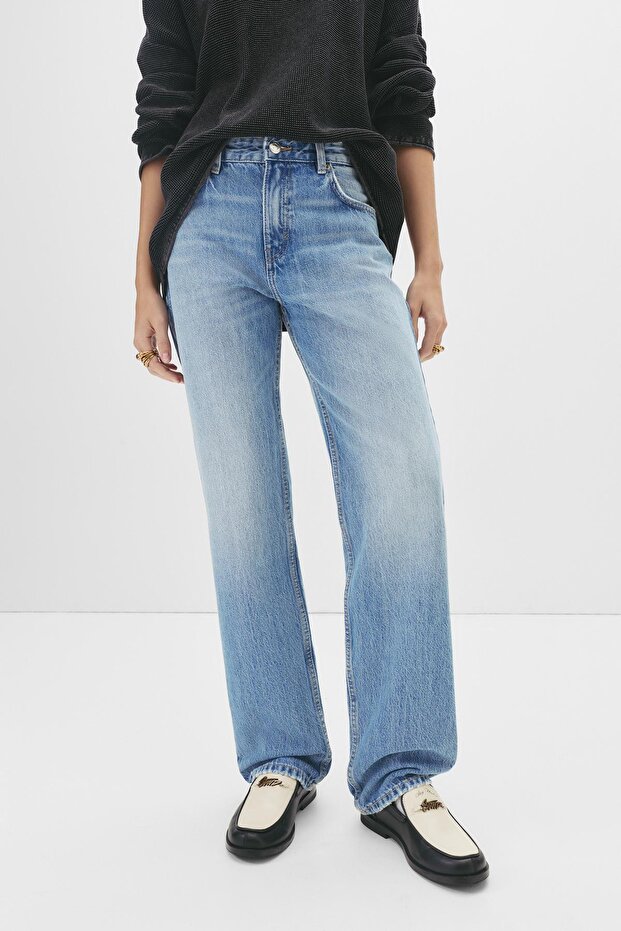 Orta bel straight fit jean - 5