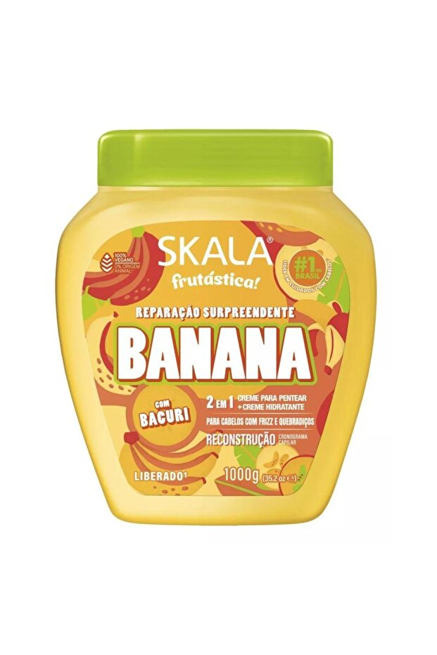 Brasil Banana and Bacuri Hair Treatment Conditioning Cream