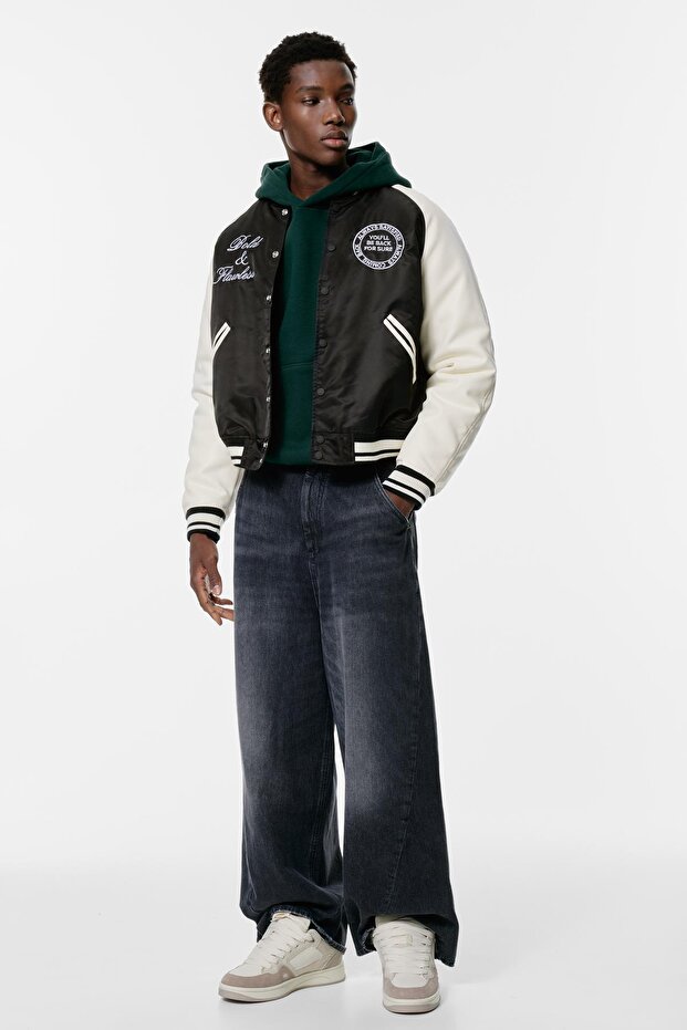 سترة قاذفة مطرزة للجامعات - 3