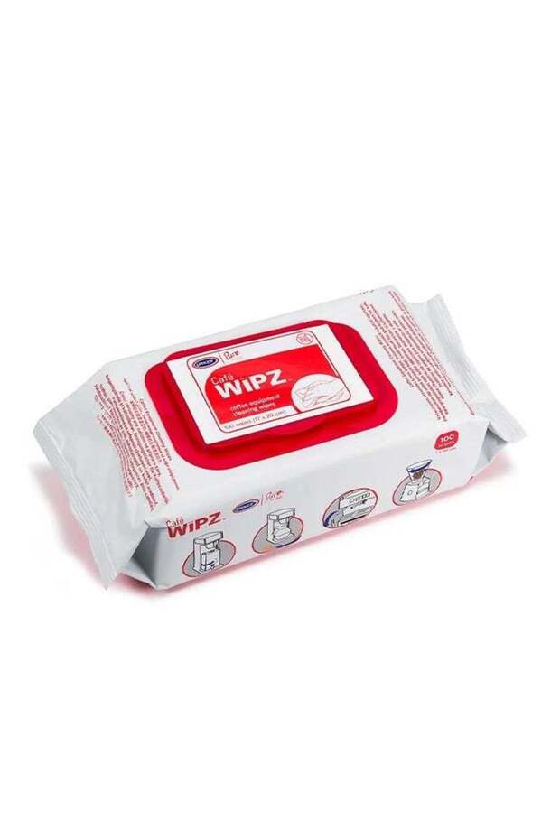 Café Wipz Cleaning Wipes – Pack of 100 | Coffee Equipment & Espresso Machine Cleaner