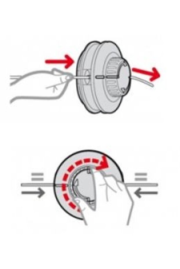 Quick-loading brushcutter spool M10 X 1 - 3