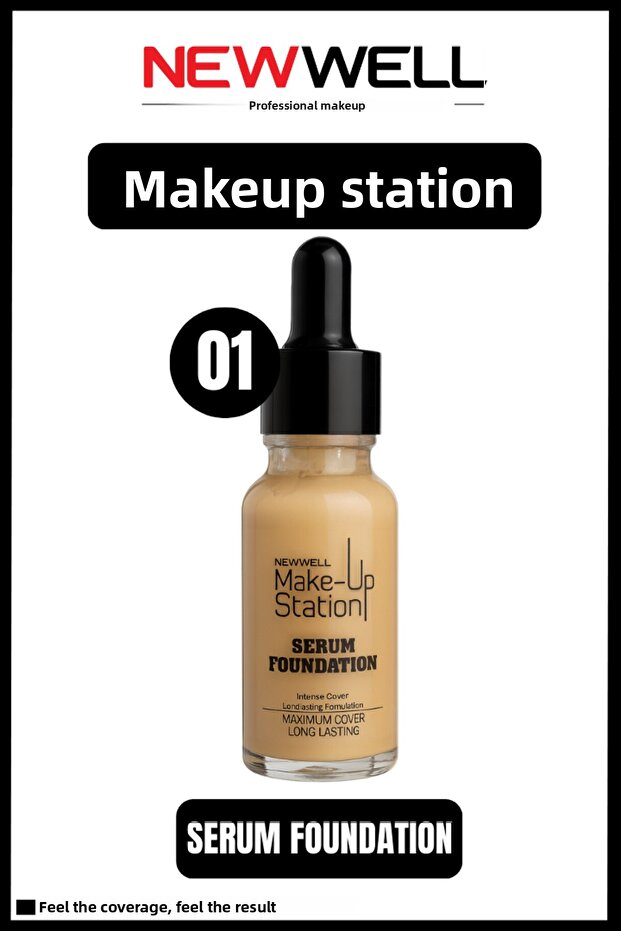 Newwell Make-Up Station Serum Foundation No:1 20 ml