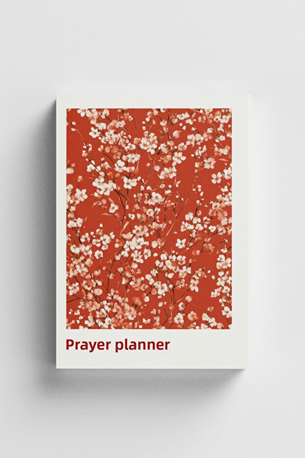 دفتر تخطيط الصلاة لمدة 5 سنوات - برتقالي