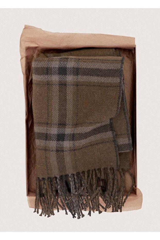 Püsküllü ekose atkı - 3