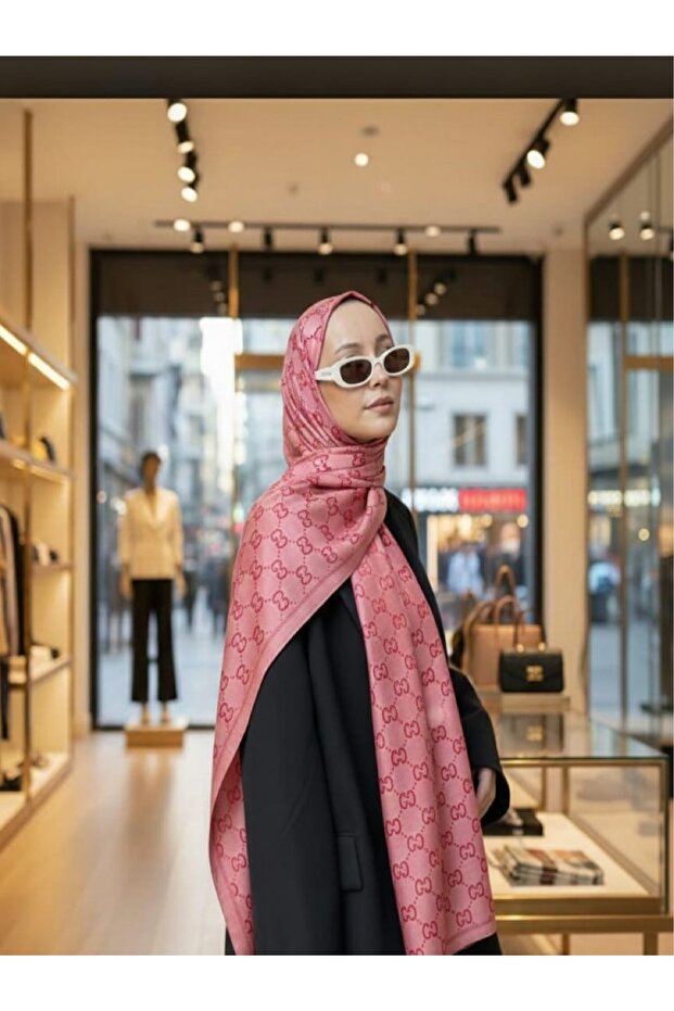 شال مزدوج الجوانب بنمط G - 2