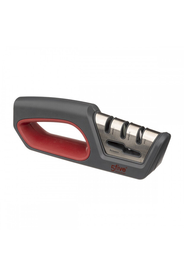 Hard knife sharpener, 4 levels, non-stick
