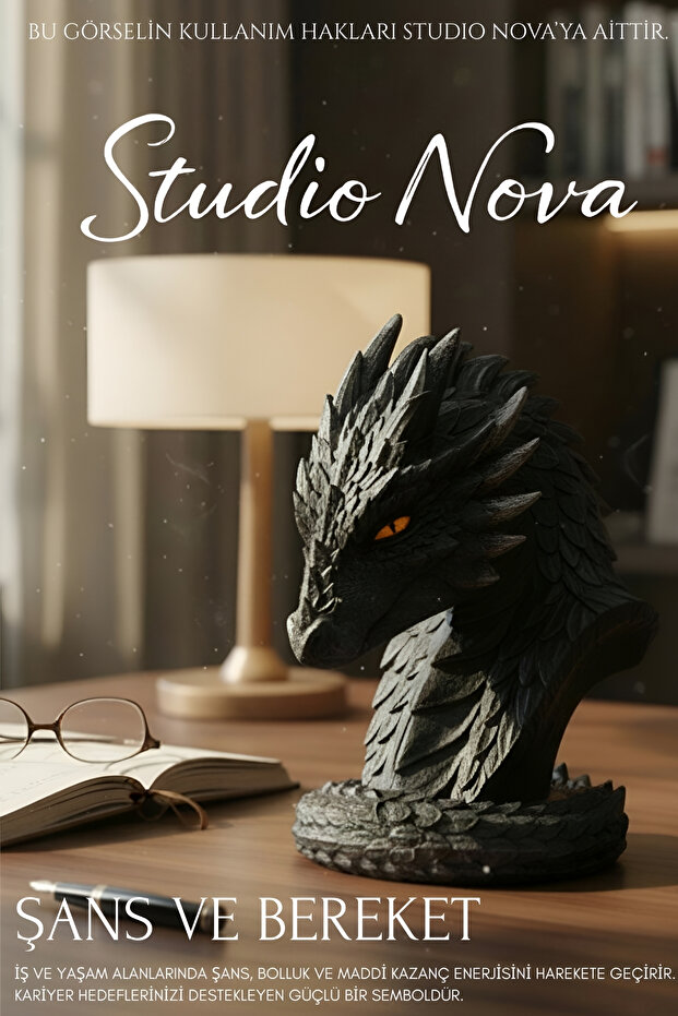 Feng Shui Dekoratif Ejderha Heykel - 3