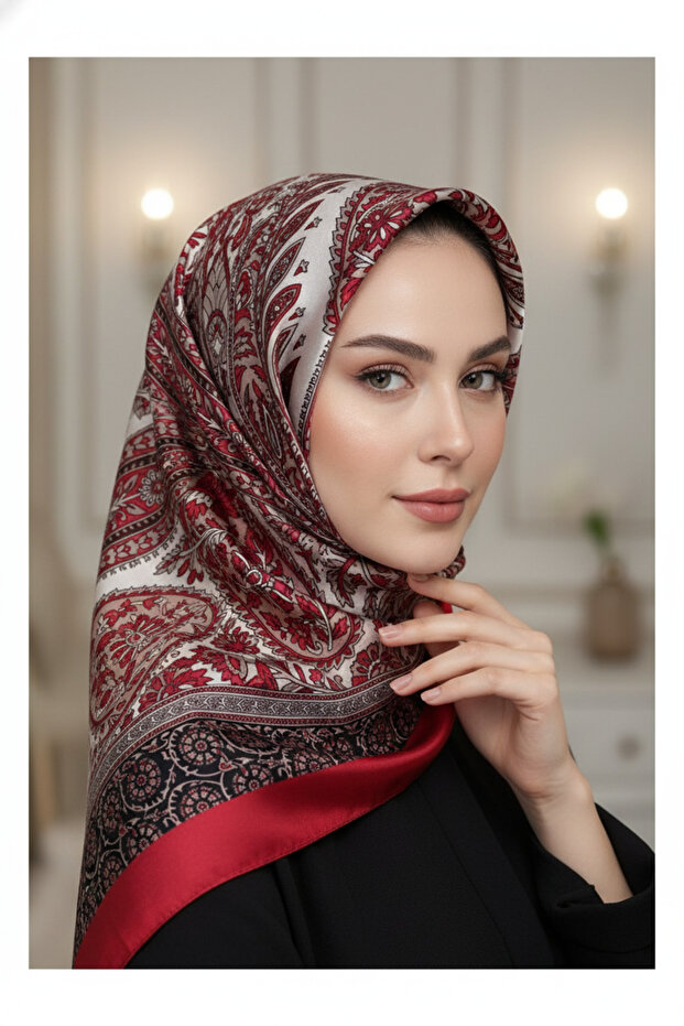 شال النبلاء منقوش بالقطرات العرقية 180x70