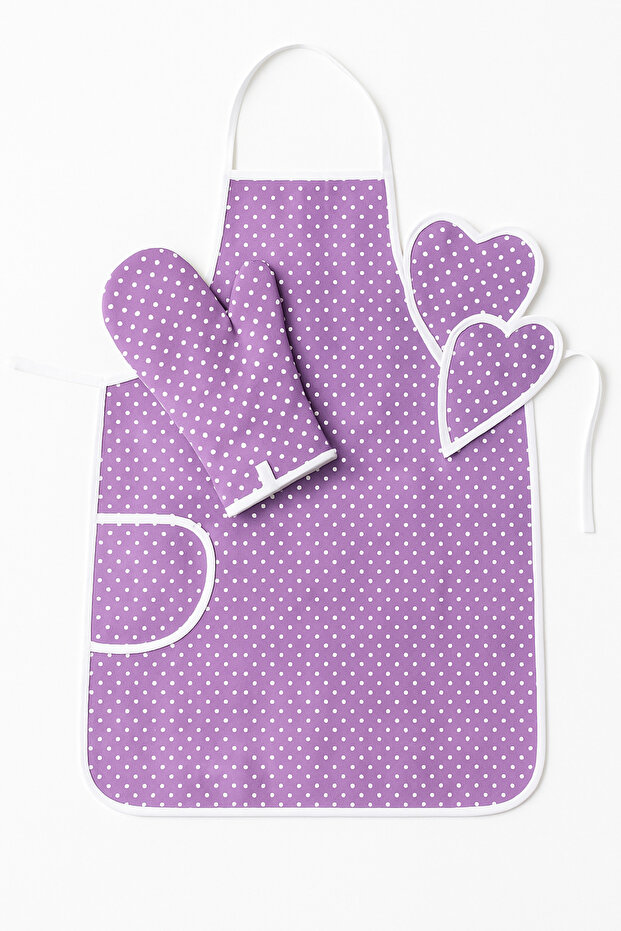 ÖNLÜK SETİ LİLA - 1